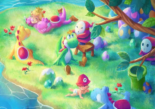 Yoshi’s Island~I used to love this game lots when I was a kid :)✨Links✨Website | Shop | Patreon | So