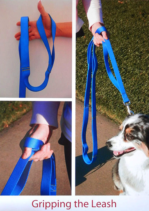 The 8-in-one security leash is designed with 8 different grip points so you never have to stop or lo