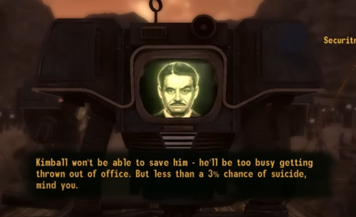 Mr House Is So Fucking Funny For No Reason Bro