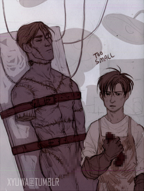 xyuwa:  Levi you should sew on Erwin’s right hand at first! 