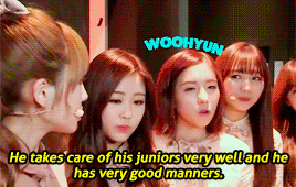 inpinitaize:  woohyun winning the girls over 