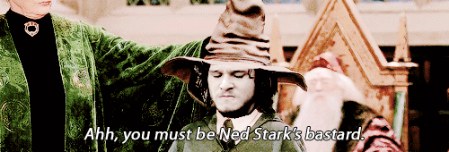 villainthirst:  Jon Snow arrives at Hogwarts School of Witchcraft and Wizardry (insp) 