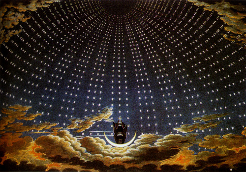 hideback:The Queen of the NightWicked Diva in Mozart’s Magic Flute opera1. Karl Friedrich Schinkel (