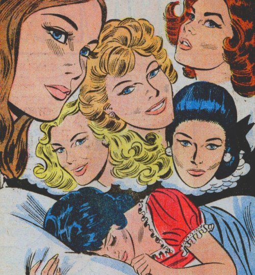 forgottencool:  “I like boys…boys…boys, I tell you!!” Girl’s Love Stories #172 