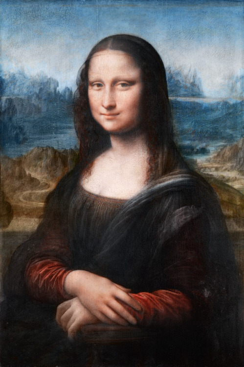 What Leonardo da Vinci’s “The Mona Lisa“ would have looked like if it’s colors would have been