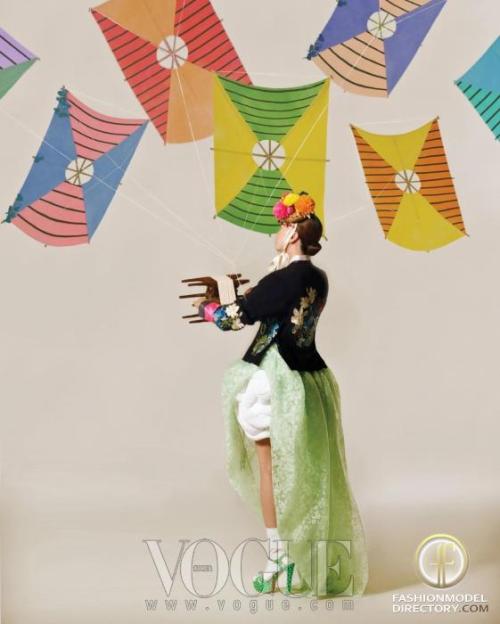 Jang Yoon Ju for Vogue Korea, February 2011