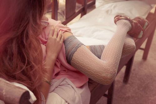 Clara Alonso Stockings