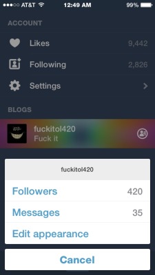 420 followers!!! Time to blaze up a fatty
