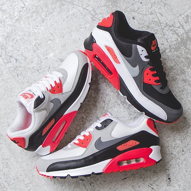 crispculture:  Nike Air Max 90 ‘Infrared’ | 05.16 | Sneakersnstuff