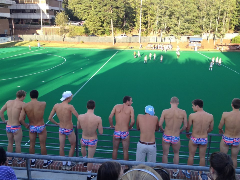 sexyfacebookboys:  I’d go just to stare at those guys all game. 