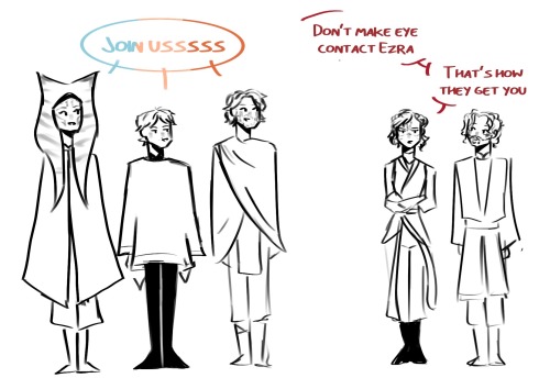 Did Cal, Like, And Ahsoka Gift Ezra A Poncho So That They Can Coordinate Outfits?