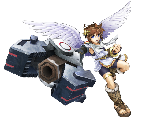 thevideogameartarchive:  Some super high resolution artwork of PIt from Kid Icarus Uprising!  Follow thevideogameartarchive on Tumblr for awesome video game artwork old and new!