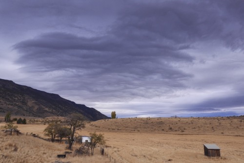 Moody clouds over the Oregon outback…