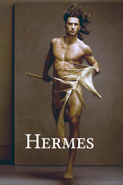 imthegatekeeper:  Hermes (/ˈhɜrmiːz/; Greek: Ἑρμῆς) is an Olympian god in Greek religion and mythology, son of Zeus and the Pleiad Maia. He is second youngest of the Olympian gods. Hermes is a god of transitions and boundaries. He is quick and