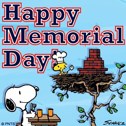 johnnyslittleanimalblog:
“I hope all my friends and followers in the USA have a beautiful memorial day weekend :)
”
Happy Day to you, too. :)