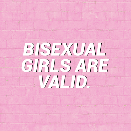 sheisrecovering:bisexuality is valid.