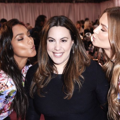 Josephine Skriver, Lais Ribeiro & Mary Katrantzou backstage at the Victoria’s Secret Fashion Sho