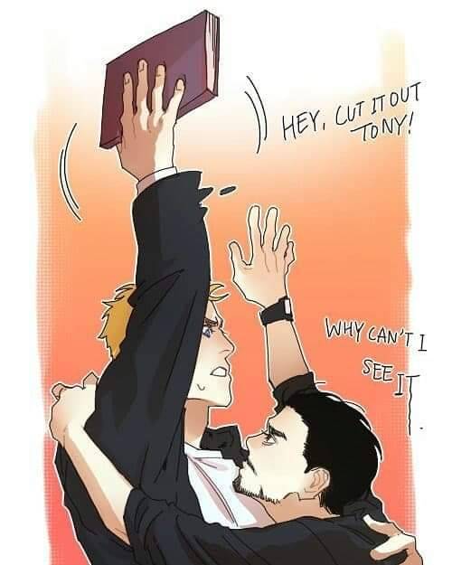 Simply Because It's Caps Birthday And Stony Is One Of My Favorite Ships ♥