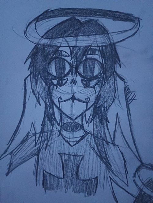 My Attempt On Drawing The Uncanny Valley In My Art Style, I Don't Think It Went Too Well With How My