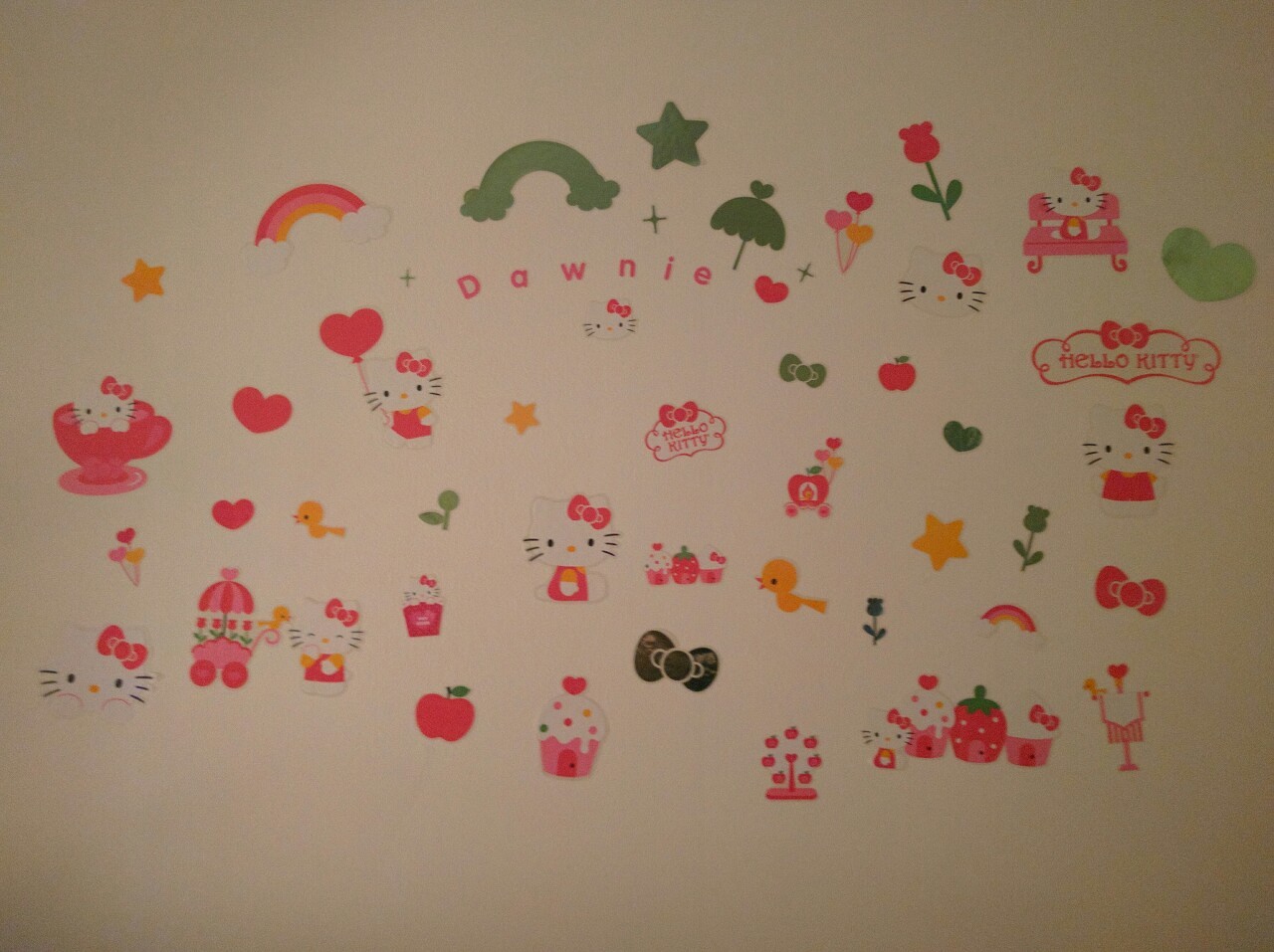 milkylamb:  i decorated my wall instead of studying 
