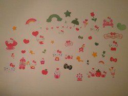 milkylamb:  i decorated my wall instead of