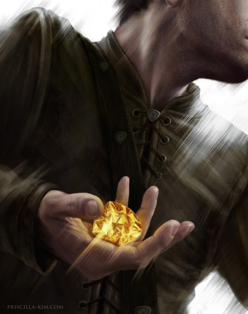 Art done to accompany the Eddie Lacrosse short story “The Key to the Coward’s Spell,” by Alex Bledso