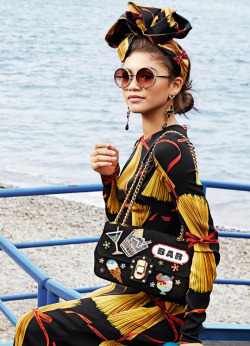 allthesweetness:  Zendaya Coleman photographed by James Pagetti for Dolce &amp; Gabbana 