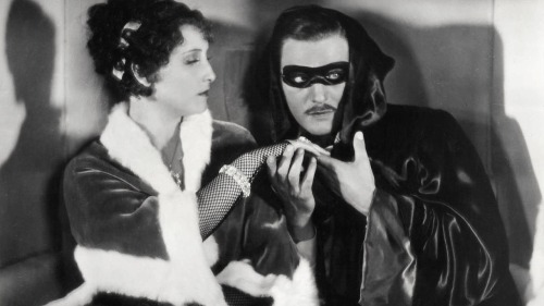 Dorothea Wieck and Anton Walbrook in the 1935 German horror film, Der Student Von Prag (The Student 