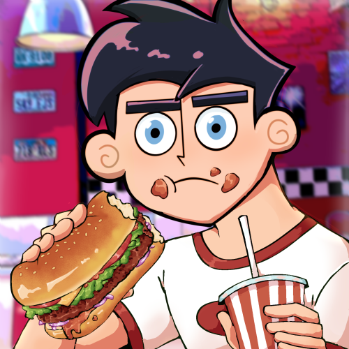 nastyburger: posting my icon so you guys can see how much effort i needlessly put into editing the d