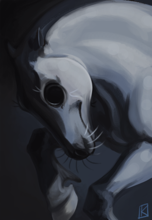 Ceffyl Dwr, speedpainting, 40 mins