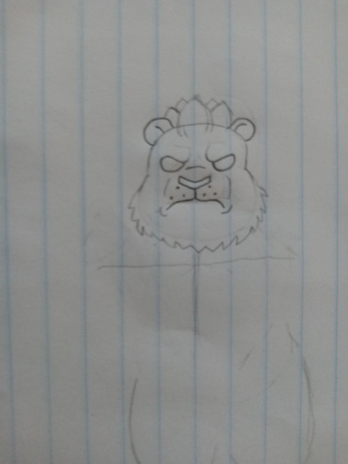 Front Facing Hair Is Hard, HOW CAN I DO THIS DKRDIDJHDND (might Redraw Idk