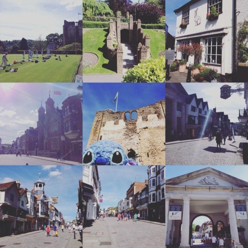 #stitch #travels #guilford #uk #castle #highstreet (at Guildford Castle)