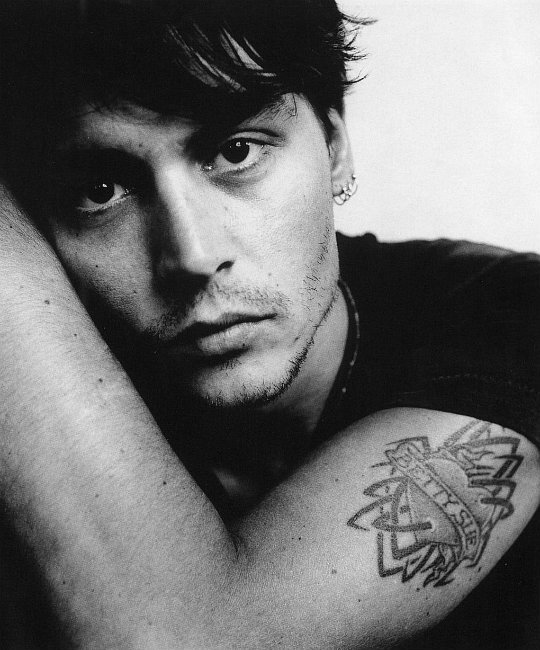 fuckyeahhjohnnydepp:  Johnny Depp by David Bailey,1995