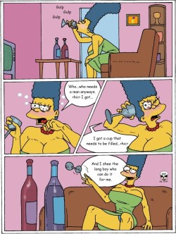 best-nude-toons:  Simpsons comic by THE FEAR