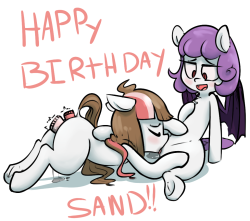 Happy late Birthday Sand!