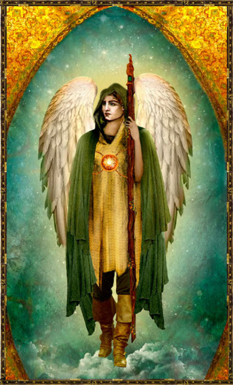 by-grace-of-god:Holy cards and posters from pocketfullofmiracles on Etsy (St. Michael Archangel, Hol