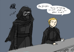 dc9spot:  Kylo Ren dealing with his adolescent stage…. In his thirties… 