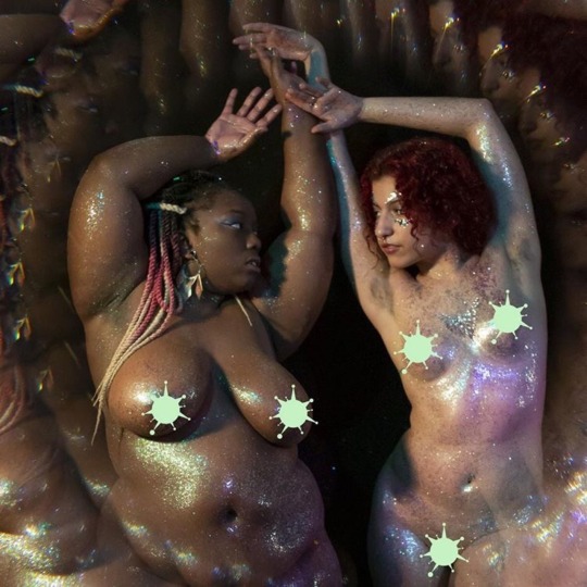 lilsproutbiglungs: Tumblr is basically dead and this is my first  photo post since the purge but I wanted to share a glitter shoot I did.  Photo by Atomic Cheesecake Productions  