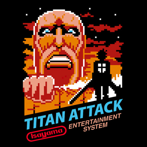 If you missed Titan Attack a few months ago… tees and hoodies are available at Once Upon A Te