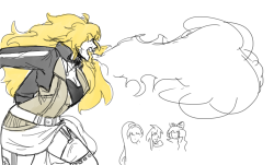 n3ptunevasilias:  i remember someone talking about firebreathing yang sohere it is B) a wip i probably wont finish but i like the lines too much anyways so w/e