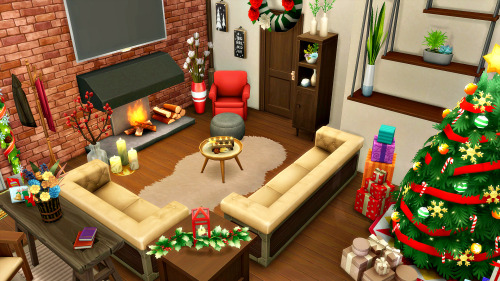 Christmas Apartment (2B Jasmine Suites)Your Sims will love living in this cosy festive apartment! Th