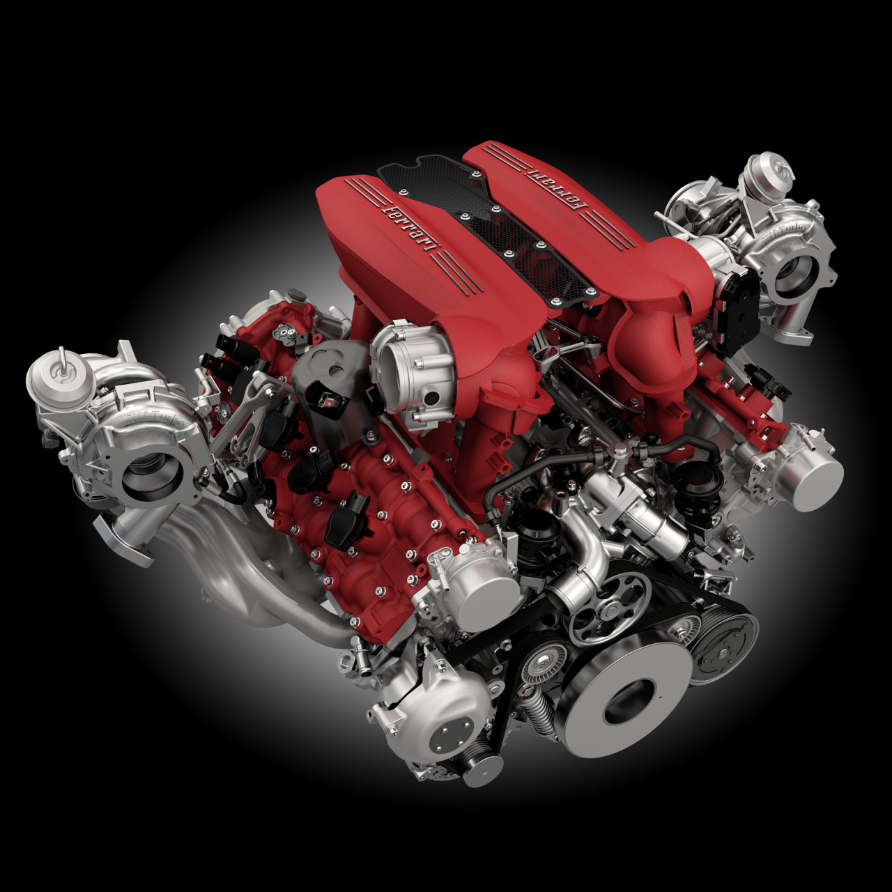 robotpignet:  Ferrari 488GTB engine