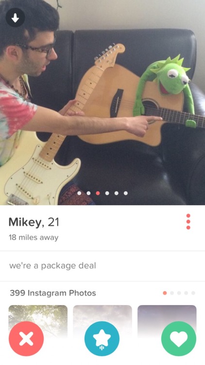 nyaaaaa–18: andjeremypiven: Never has a Tinder profile given me so much pure joy before. Damn 