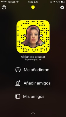 Snapchat sigueme snap