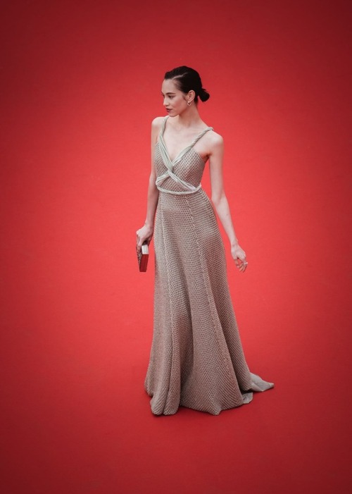 Kiko Mizuhara in Christian Dior SPRING 2018 COUTURE at the 2018 Cannes Film Festival