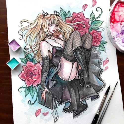 Misa Amane - Death Note ⚰️ Fashion model, master of reincarnation and just a beauty. But also a seco