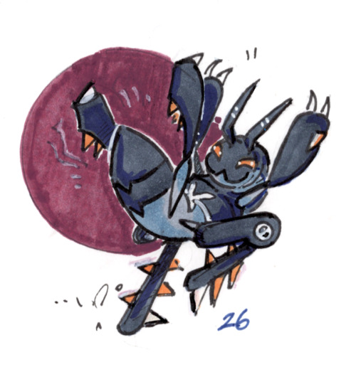 More Poketober Art. Almost Done Now