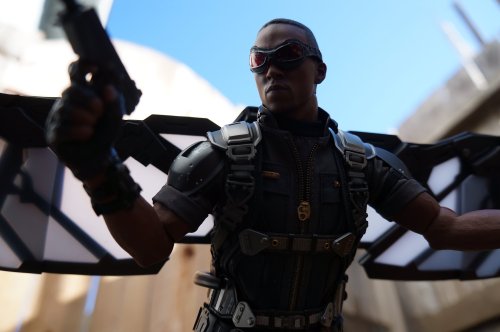 shadesandsupers:  Falcon Sixth Scale Figure