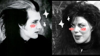 lolgoths:
“ “ Hi I made this today, maybe you’ll like it :)
#dave vanian x patricia morrison #dave-san #I hope dave-san will notice me
”
Not our usual thing, but omfg I like it too much to pass it up. ”