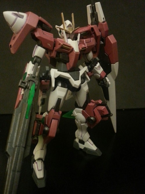 gunplagang:Finished up my 00 Gundam Seven Sword -Rose- Nothing special just some paint but I’m happy